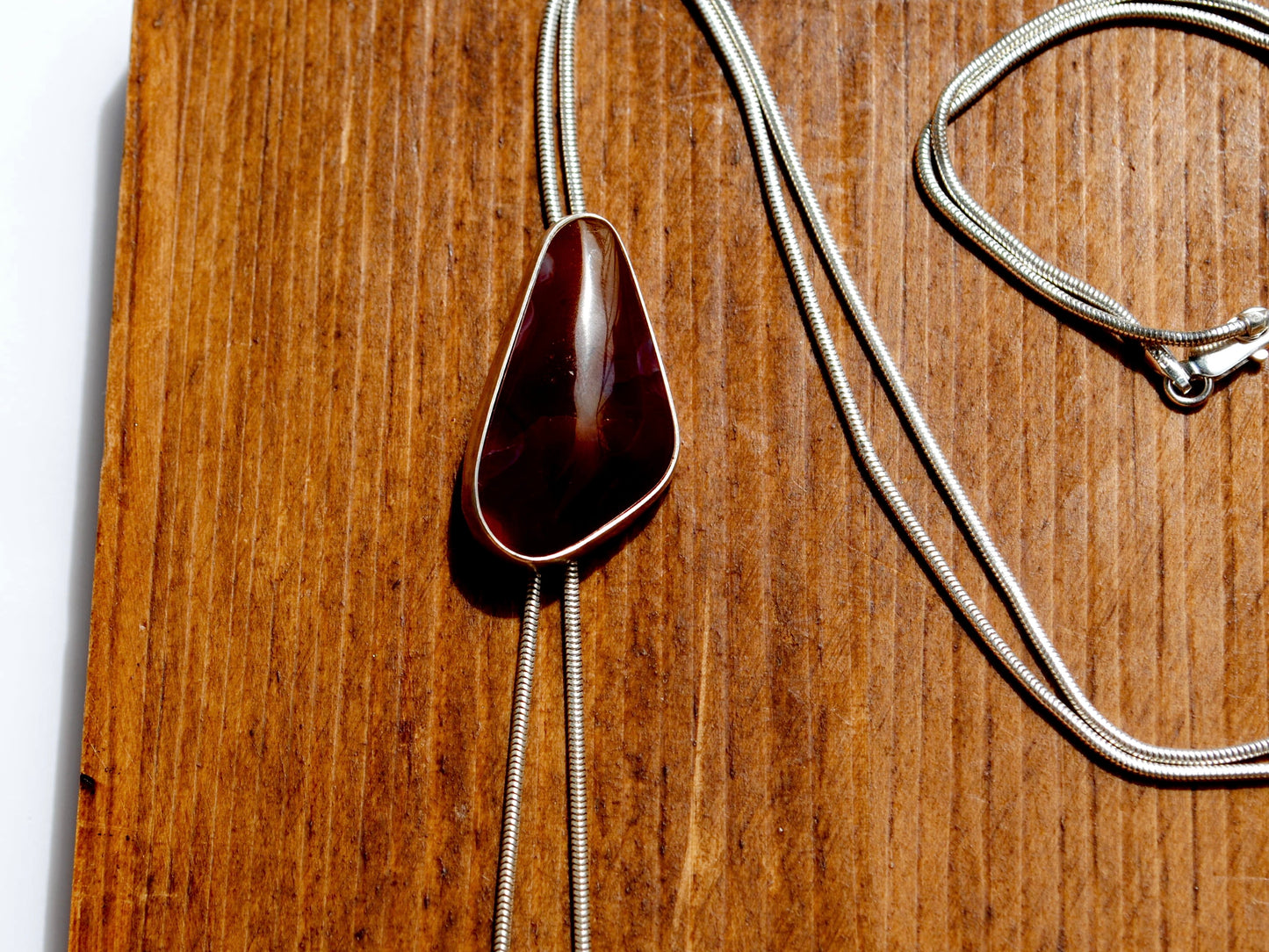 Sierra Madre Agate Bolo Tie