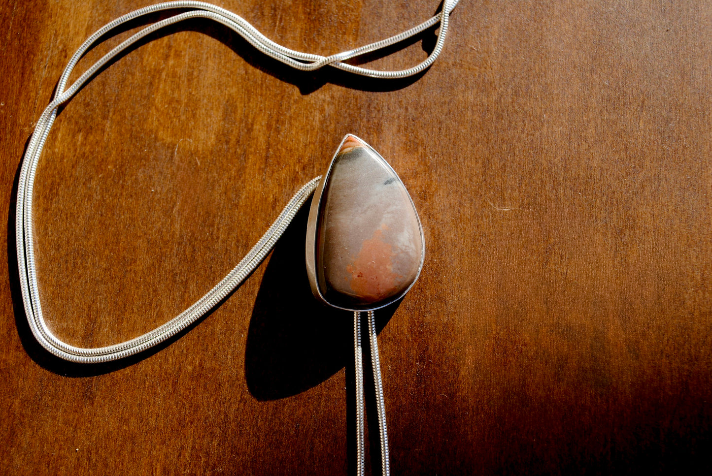 American Jasper Bolo Tie