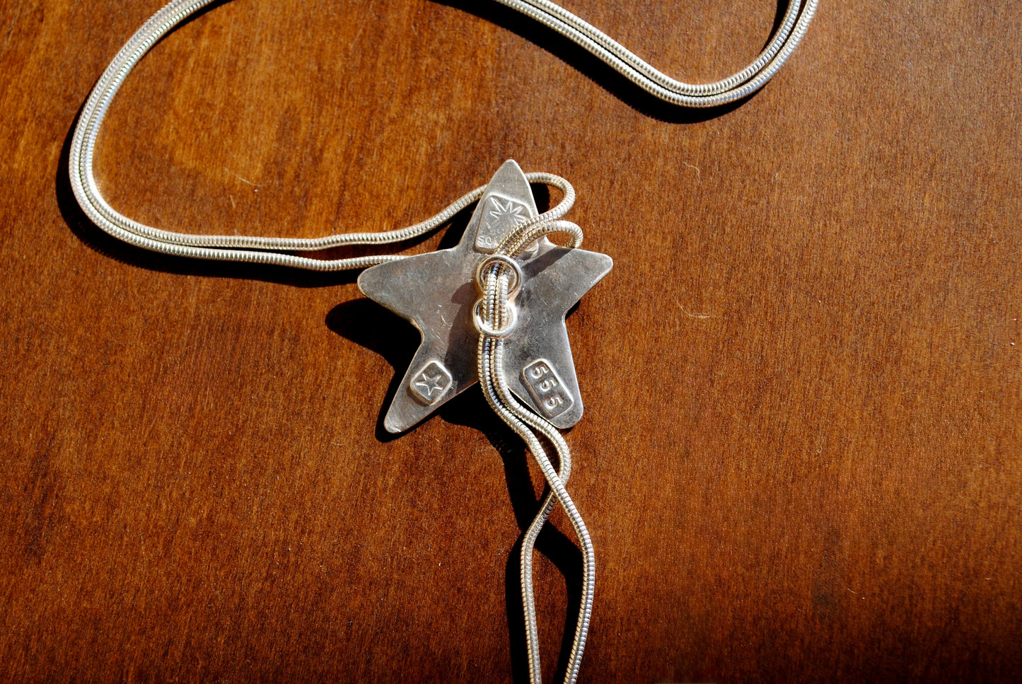 Abalone Star Bolo Tie
