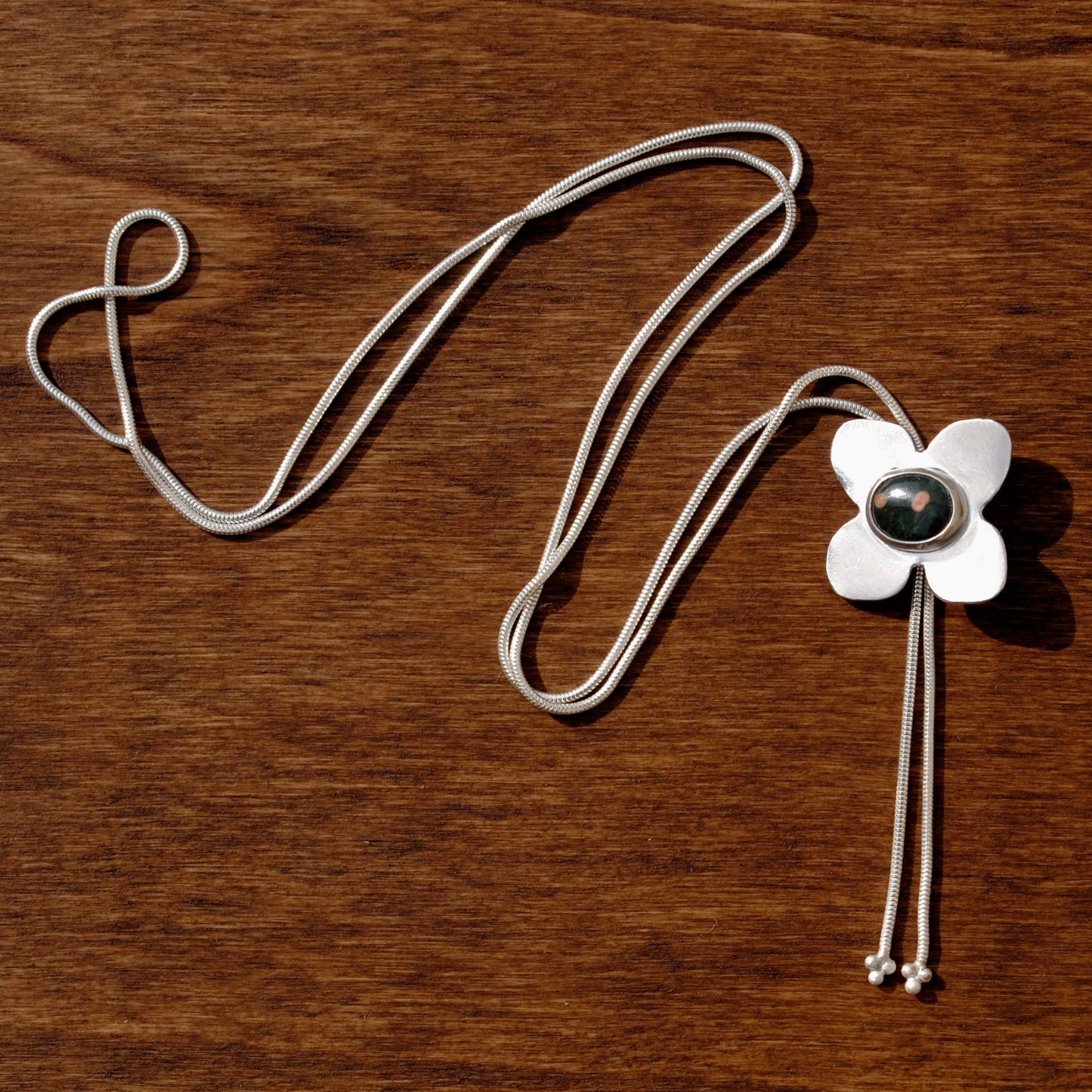 Ocean Jasper Bolo Tie