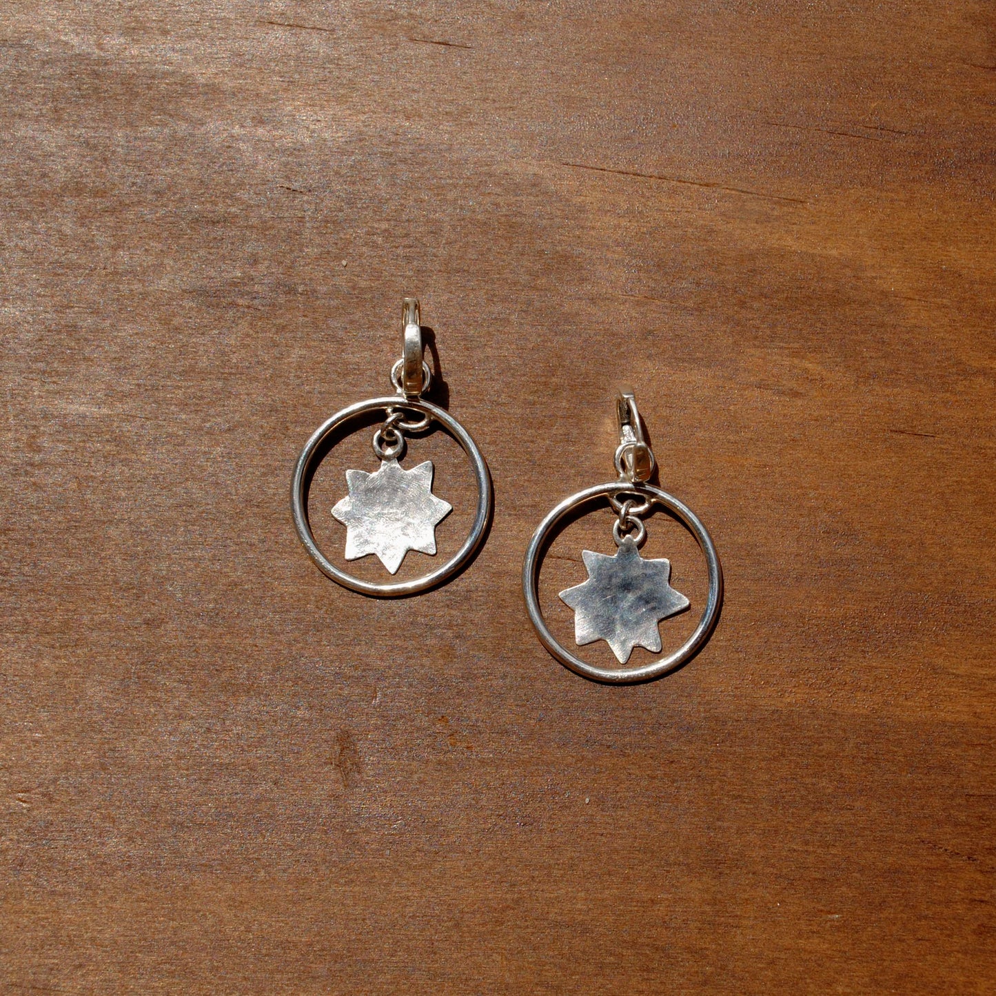 Star Huggie Hoops