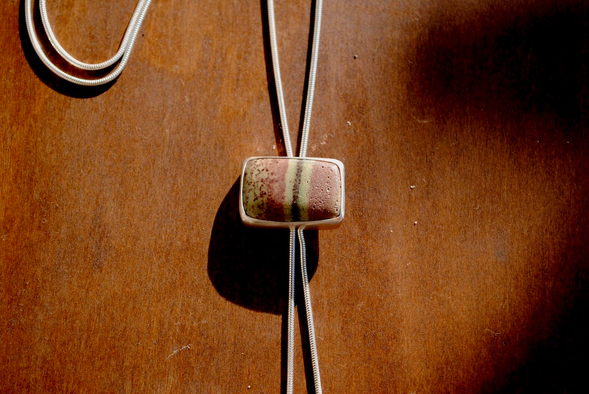 Imperial Jasper Bolo Tie
