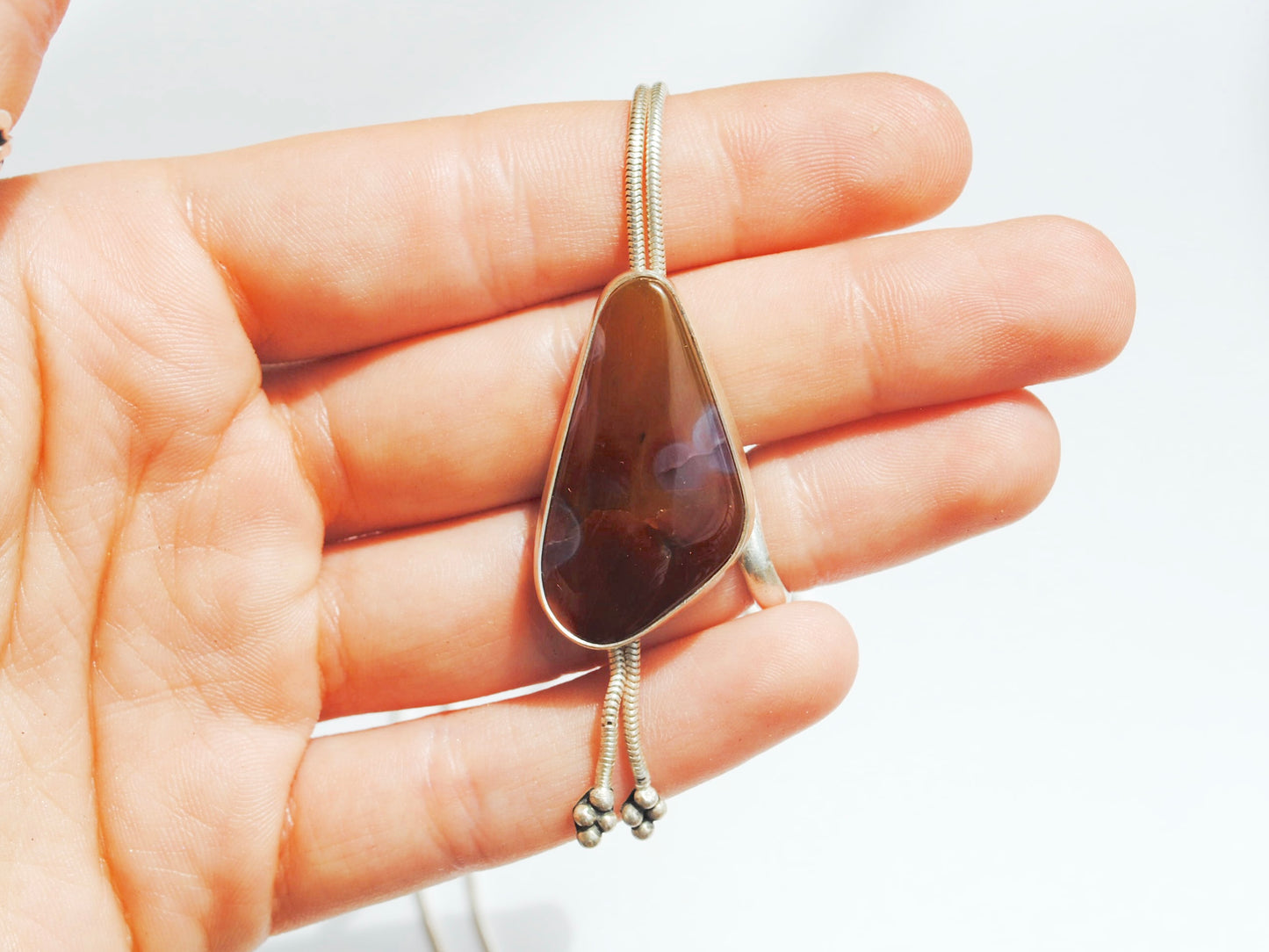 Sierra Madre Agate Bolo Tie