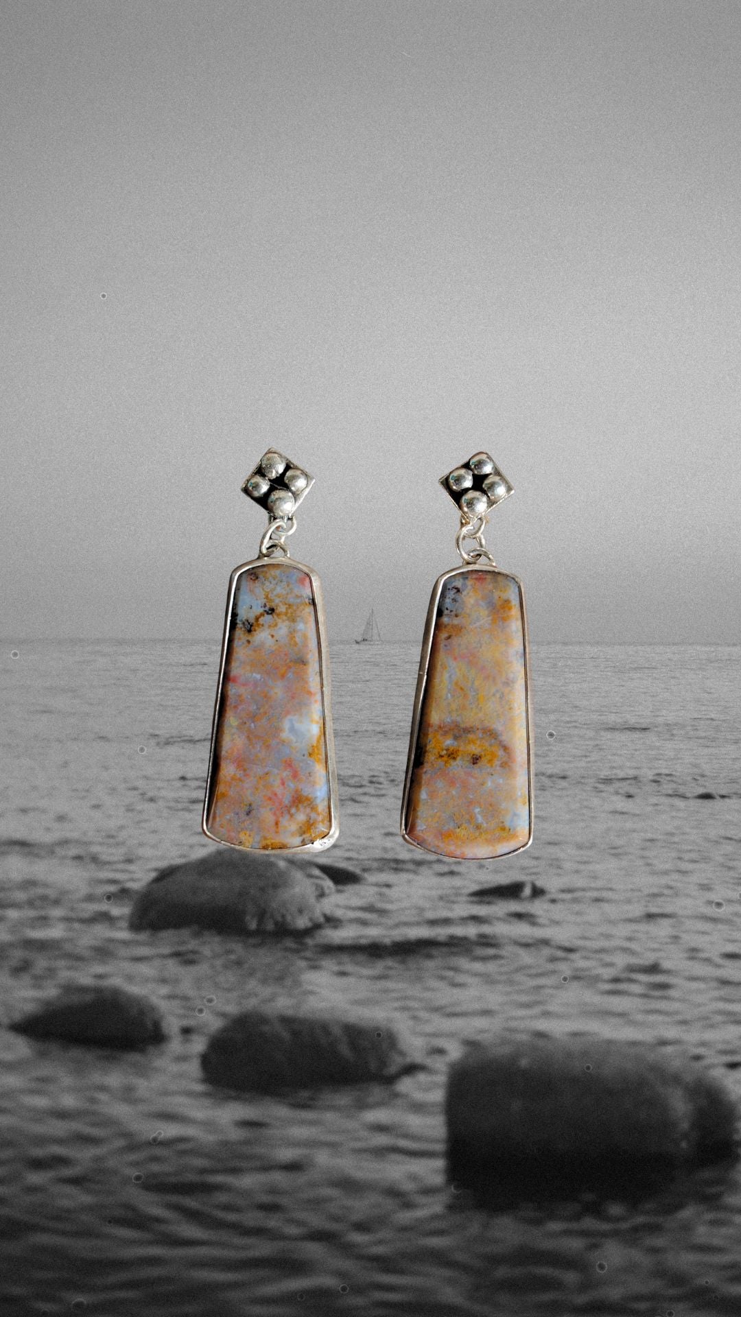 Ocean Jasper Earrings