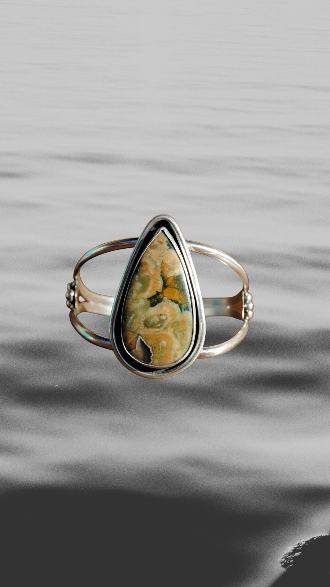 Rainforest Jasper Cuff