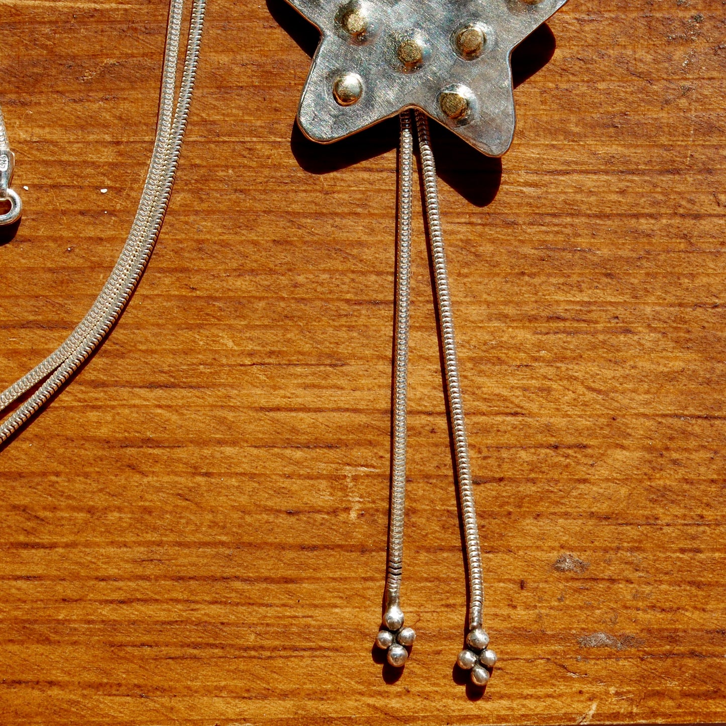 Polka Dot Star Bolo Tie