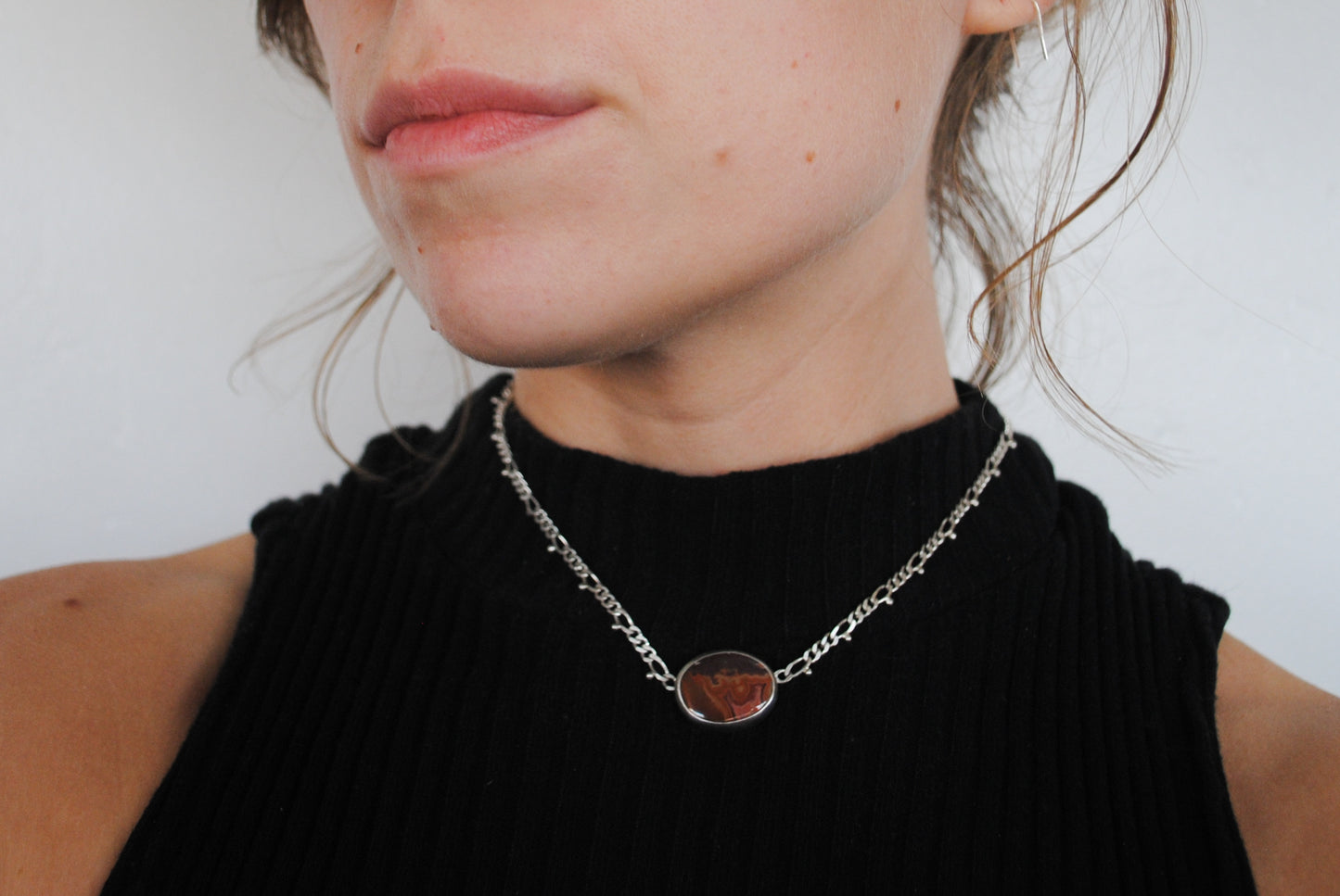 Dryhead Agate Necklace