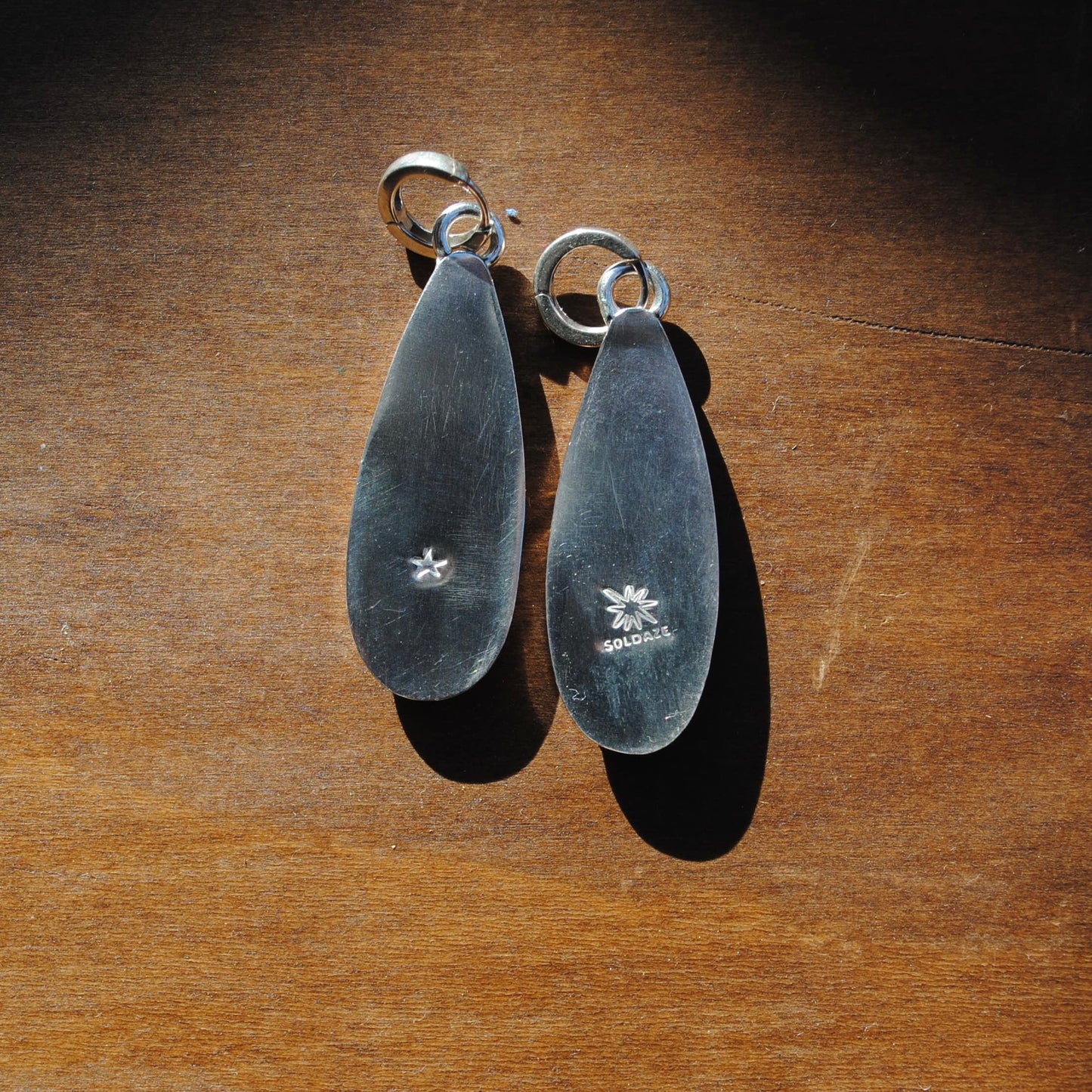 Crazy Lace Agate Huggie Hoops