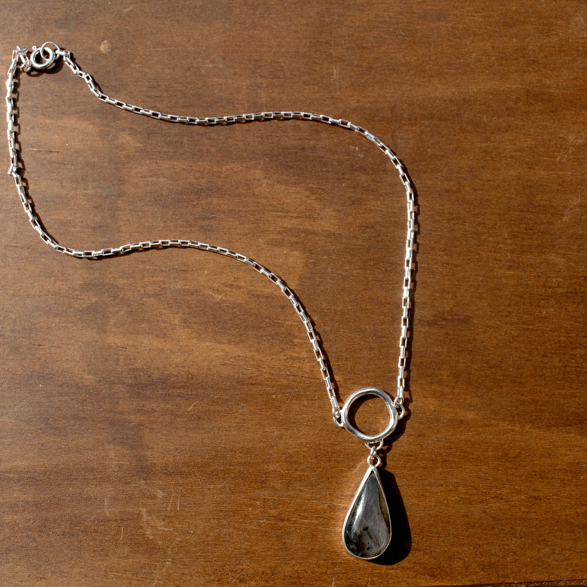 Purple Labradorite Liana Necklace