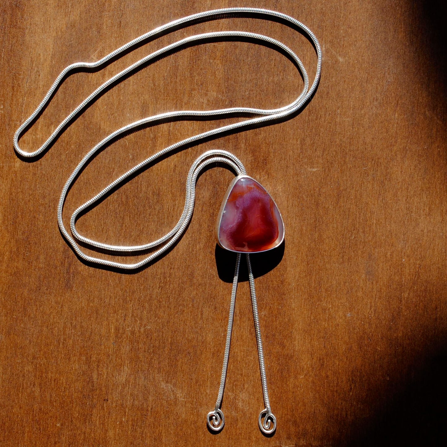 Sierra Madre Agate Bolo Tie