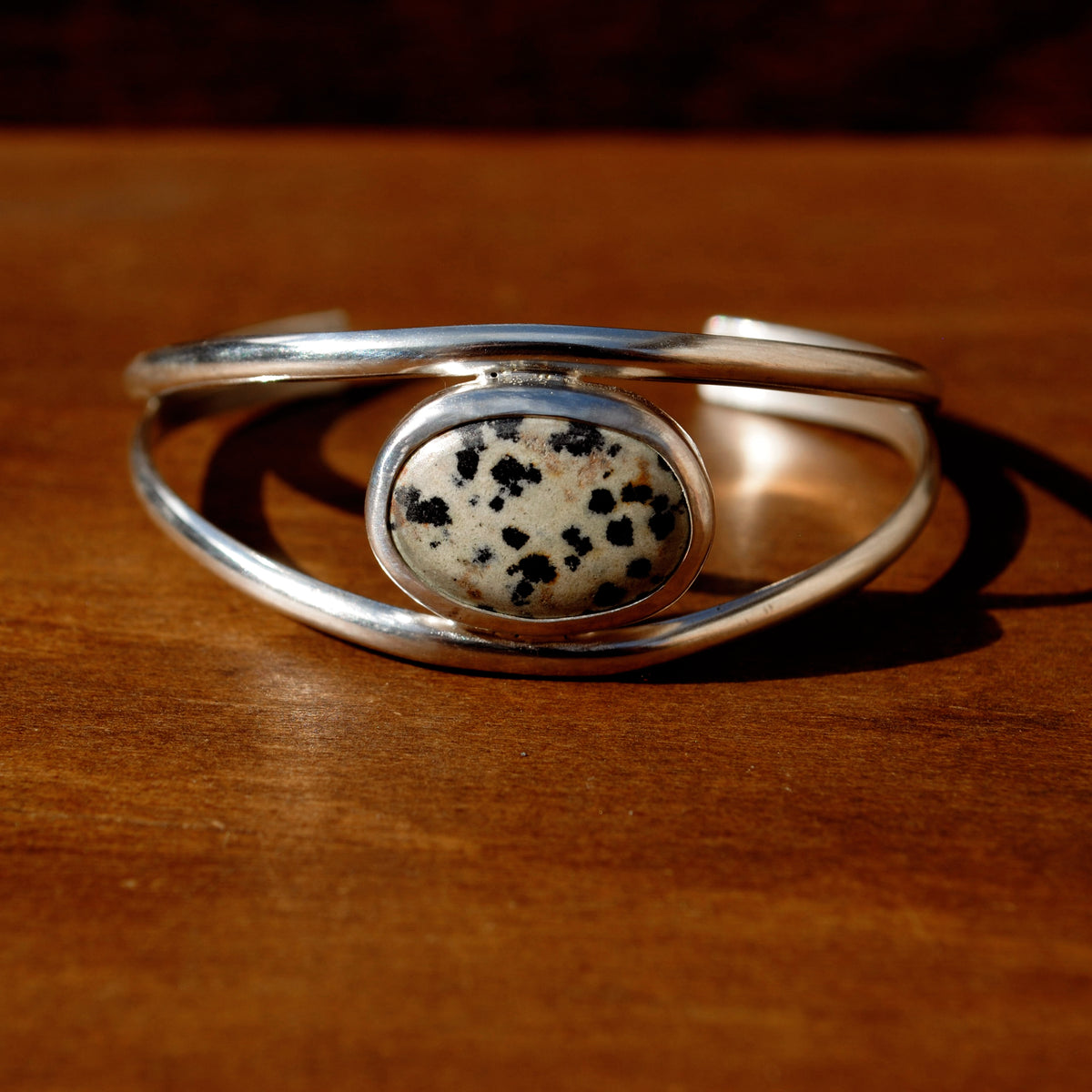Dalmatian Jasper Cuff
