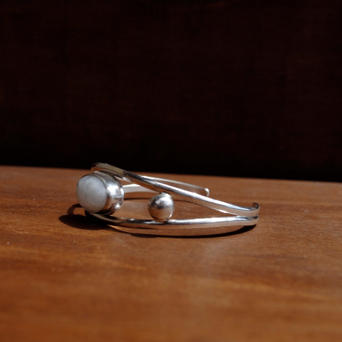 Moonstone Cuff