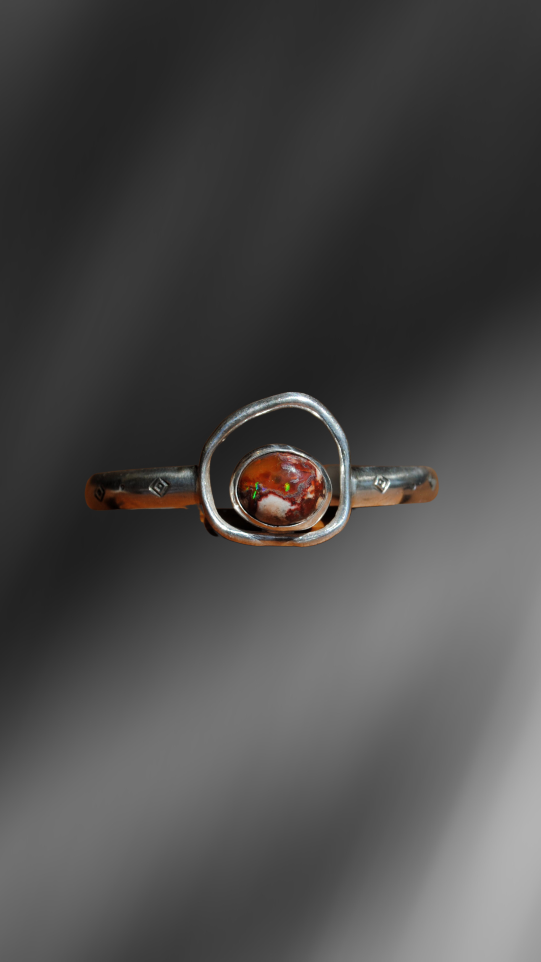 Mexican Fire Opal Liana Cuff