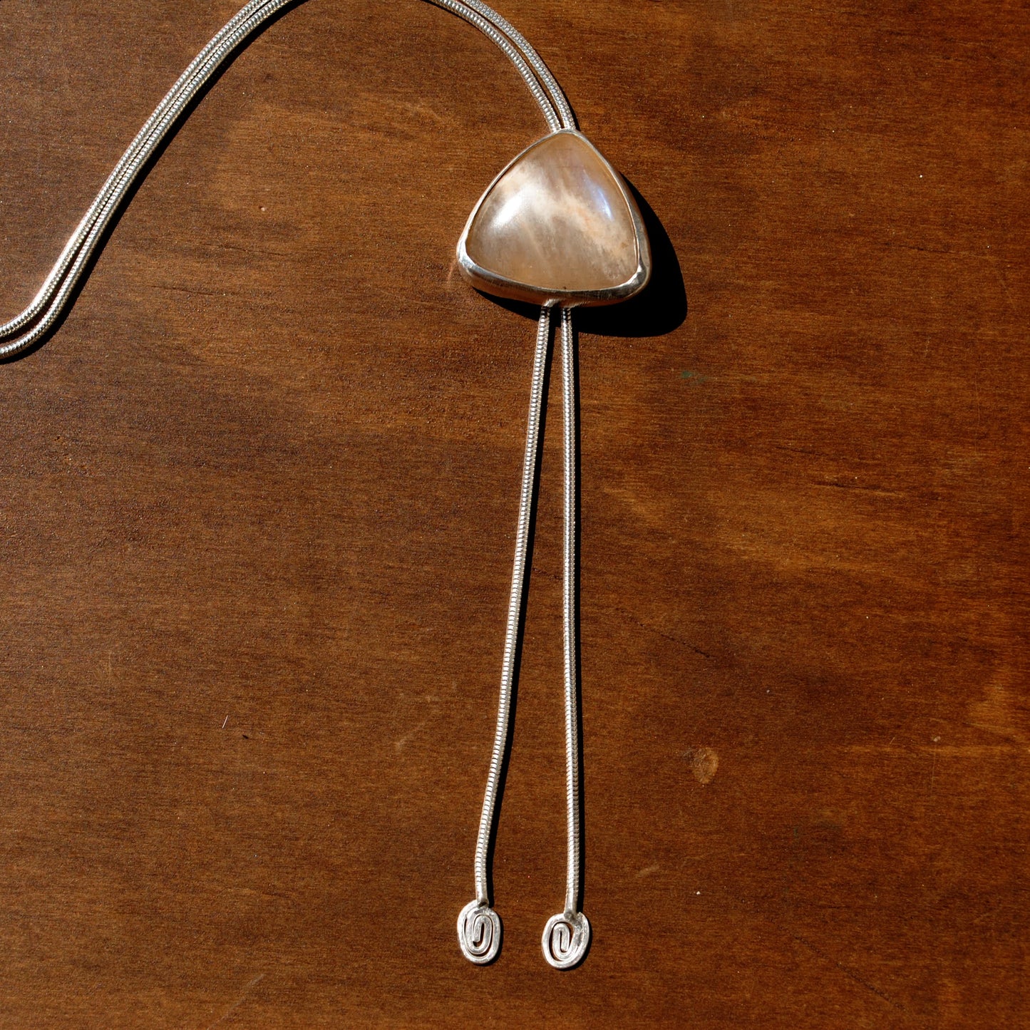 Moonstone Bolo Tie