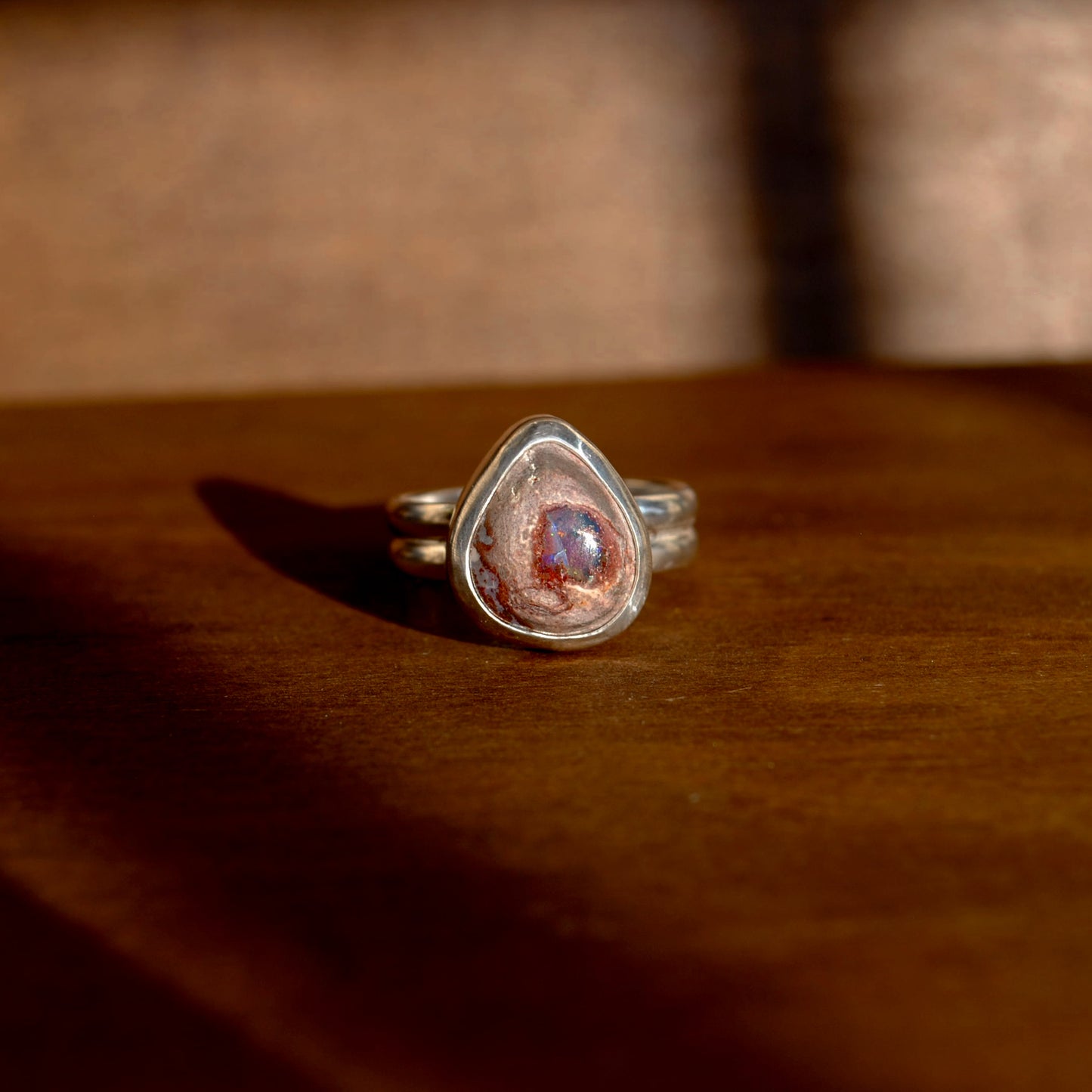Fire Opal Ring