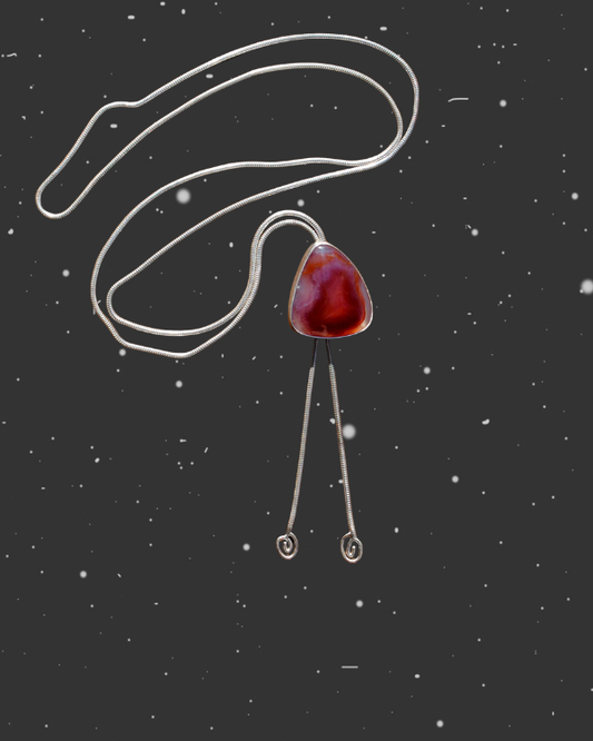 Sierra Madre Agate Bolo Tie