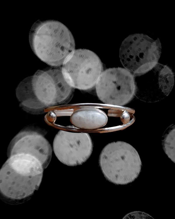 Moonstone Cuff