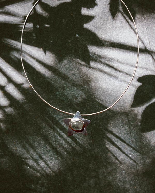 Ocean Jasper Star Necklace