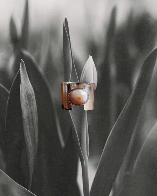 Ocean Jasper Ring - US Size 9