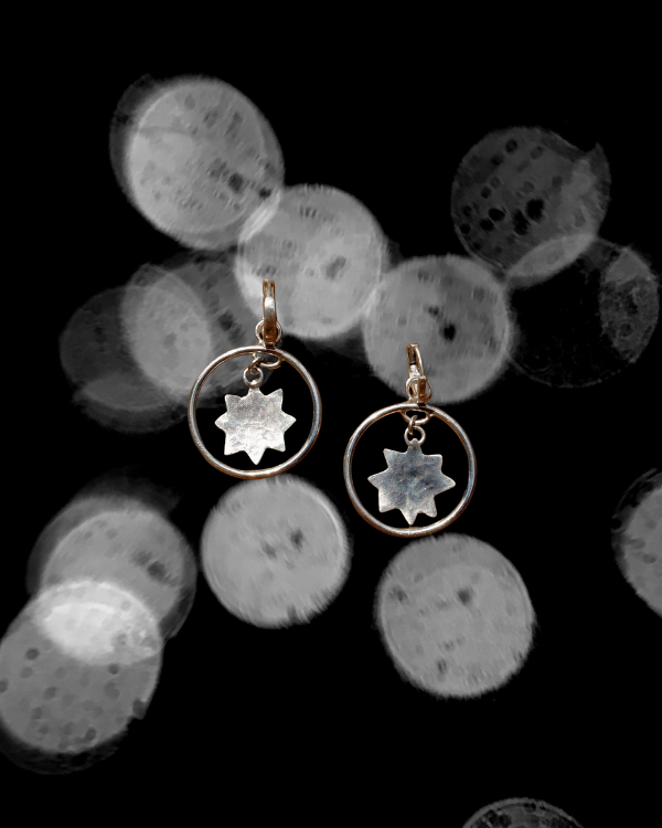 Star Huggie Hoops