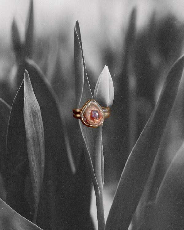 Fire Opal Ring