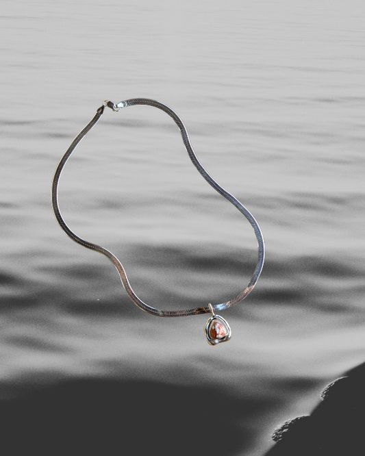 Fire Opal Liana Necklace