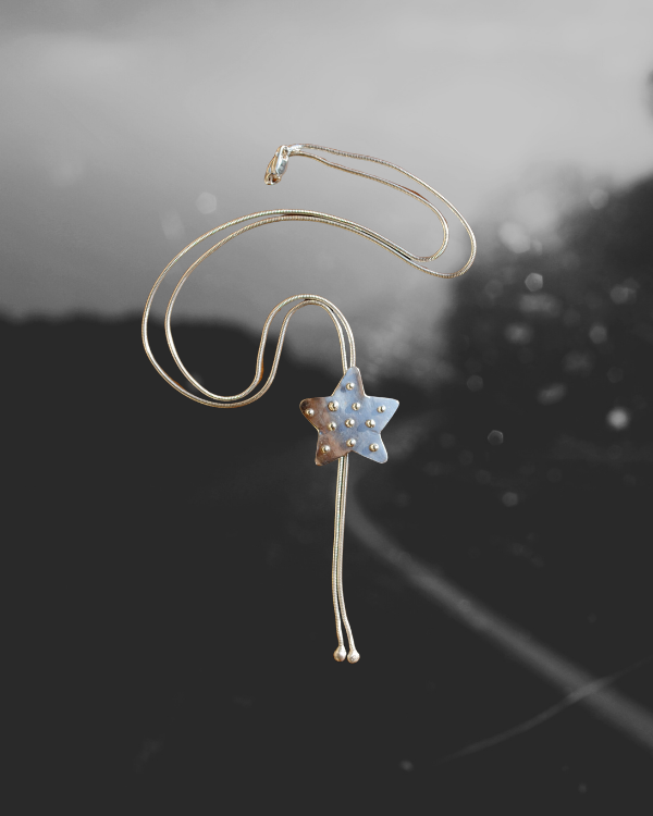 Polka Dot Bolo Tie