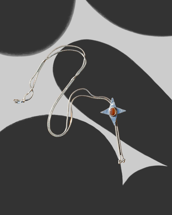 Imperial Jasper Star Bolo Tie