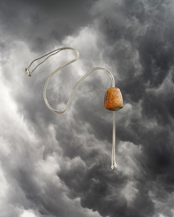 Ocean Jasper Bolo Tie II