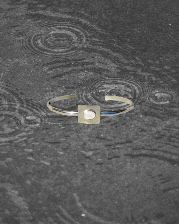 Mother of Pearl Rectangle Cuff