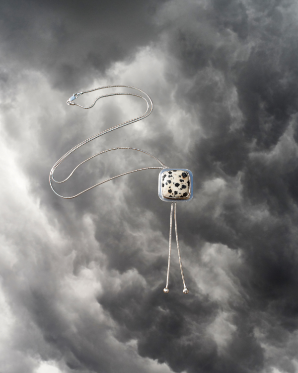 Dalmatian Jasper Bolo Tie