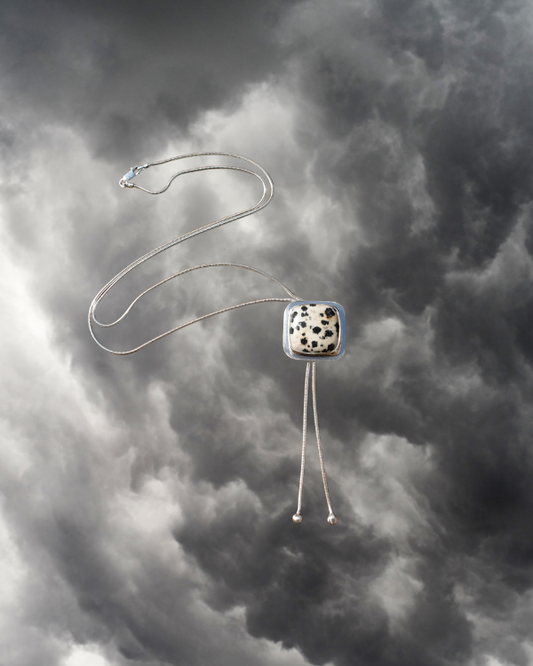 Dalmatian Jasper Bolo Tie