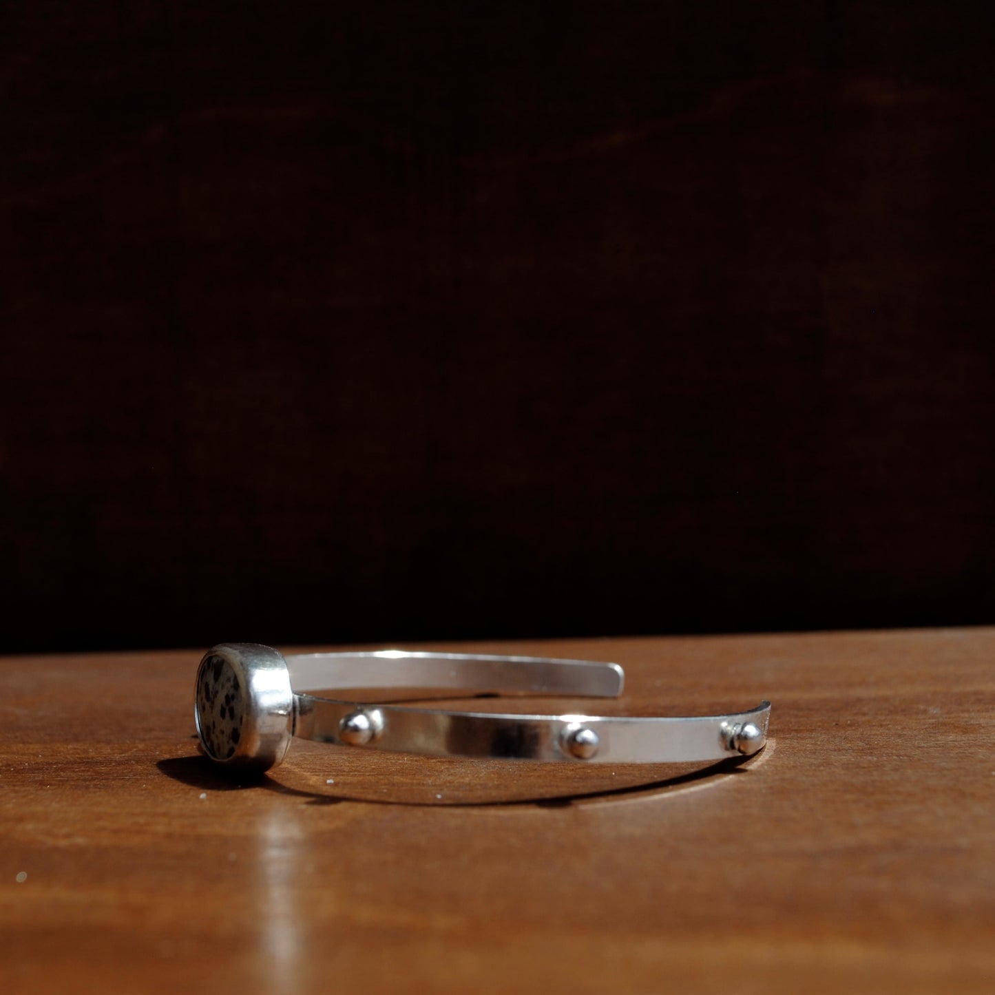 Dalmatian Jasper Cuff