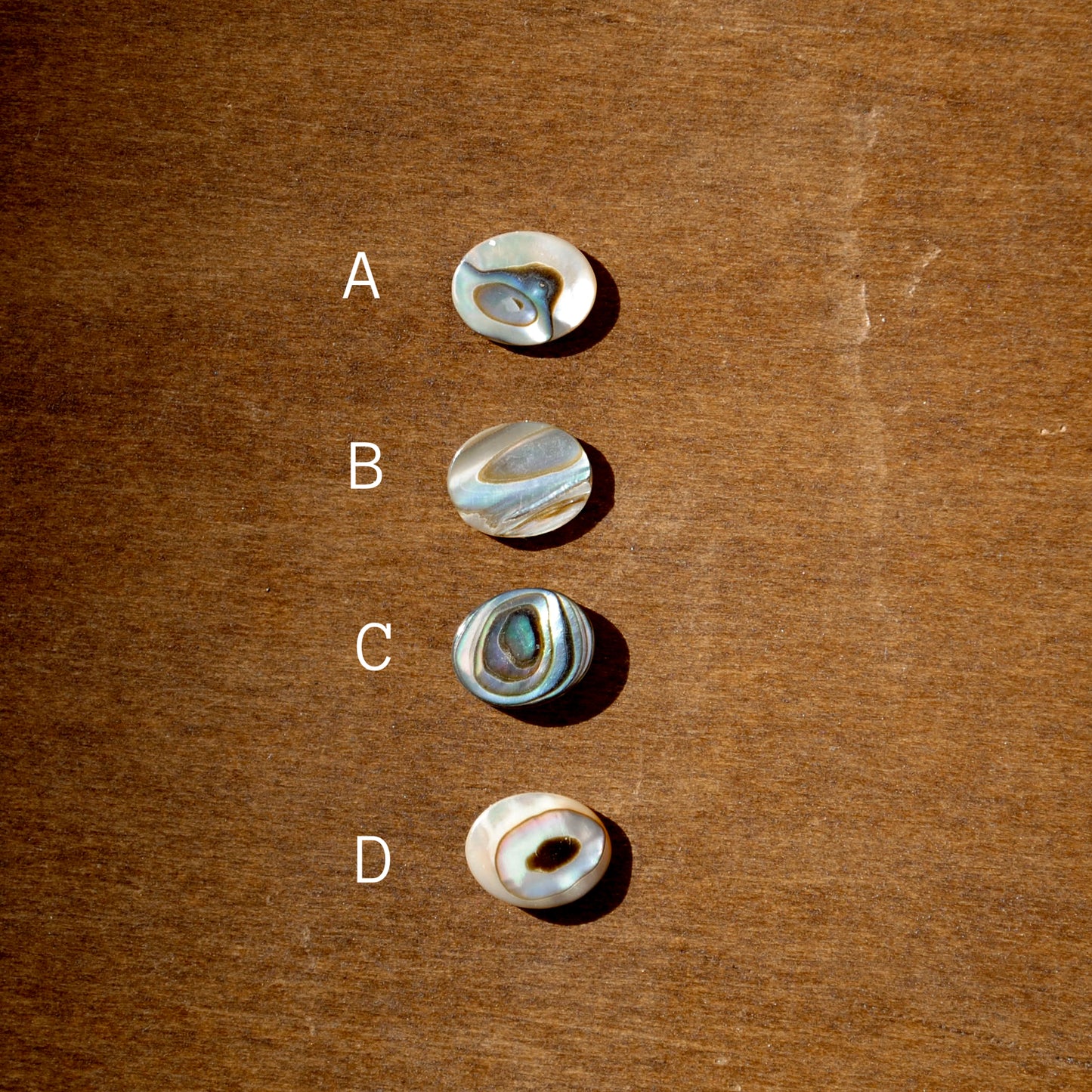 Made-to-Order Abalone Hammered Cuff