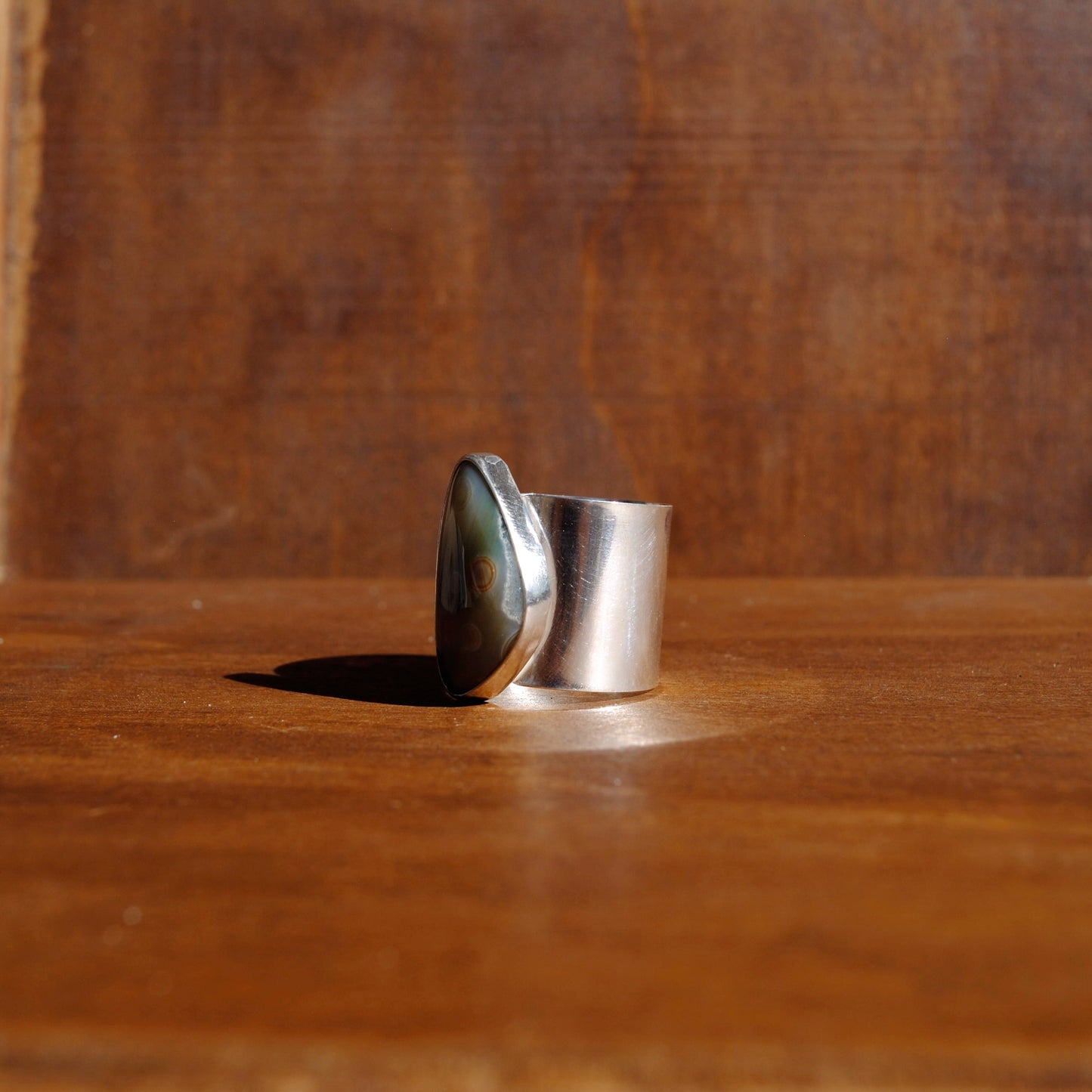 Ocean Jasper Ring II - US Size 9.5