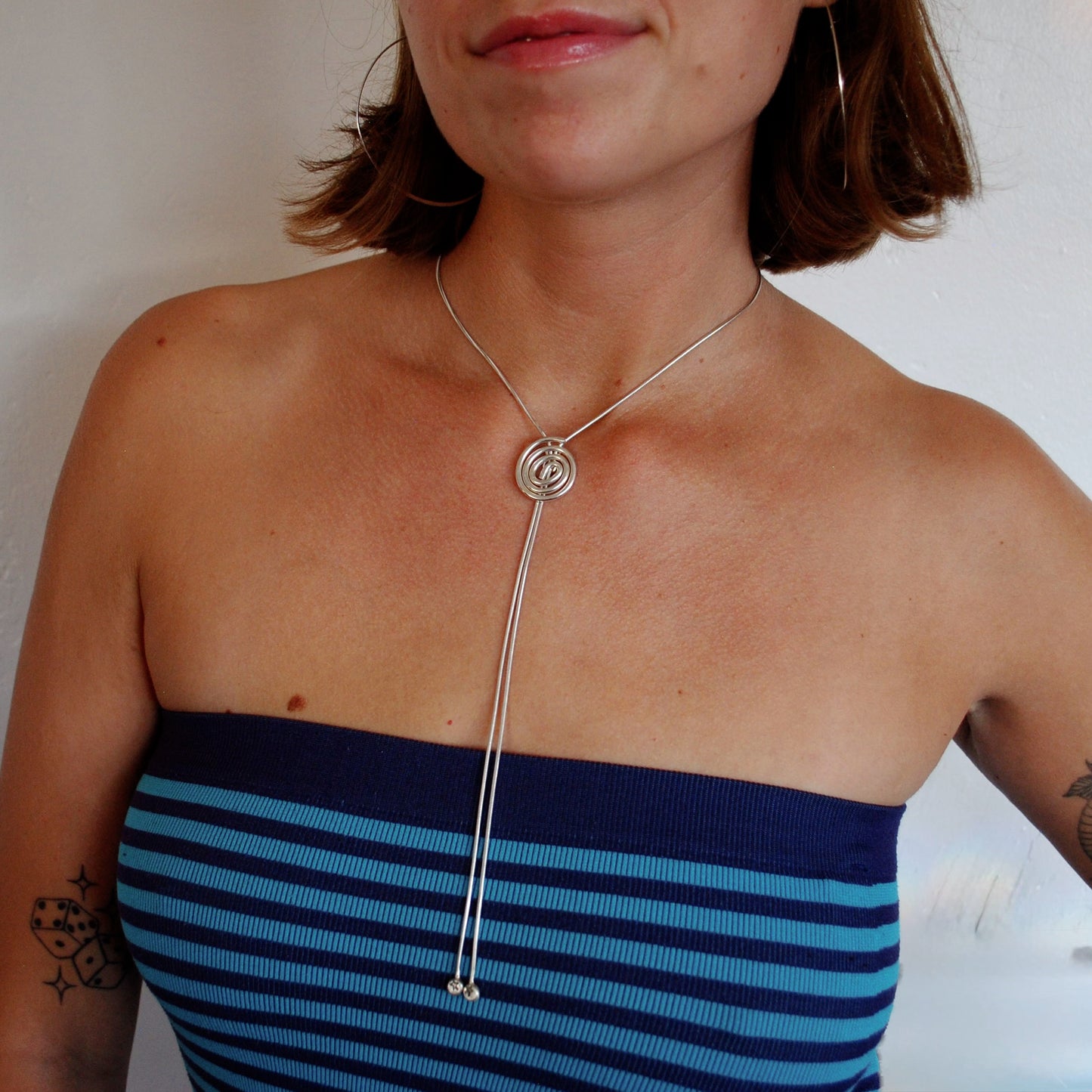 Spiral Bolo Tie