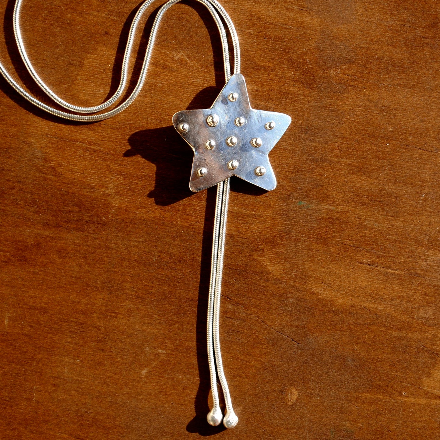 Polka Dot Bolo Tie