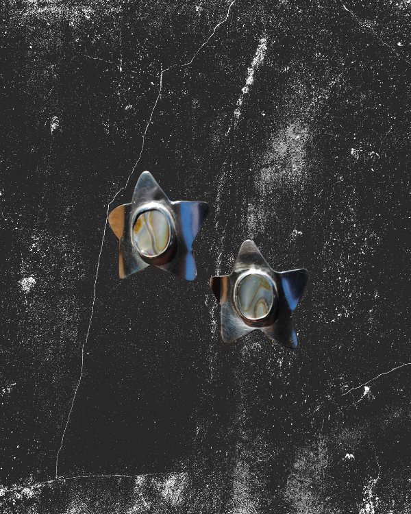 JANUARY PREORDER - Abalone Star Hair Cuff Set