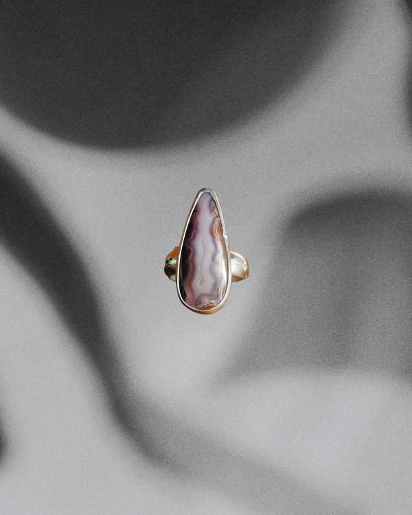 Sierra Madre Agate Ring