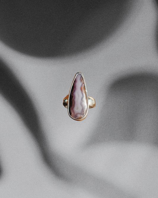 Sierra Madre Agate Ring