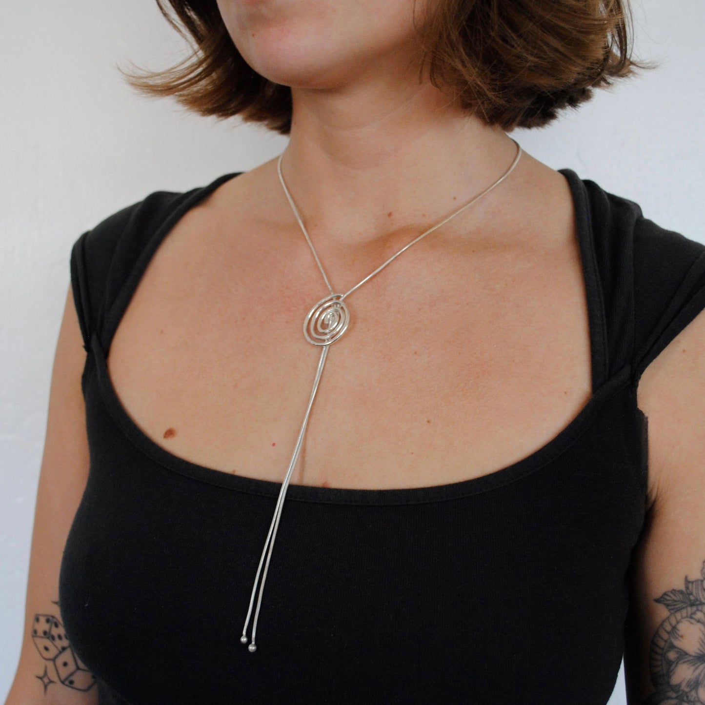 Spiral Bolo Tie