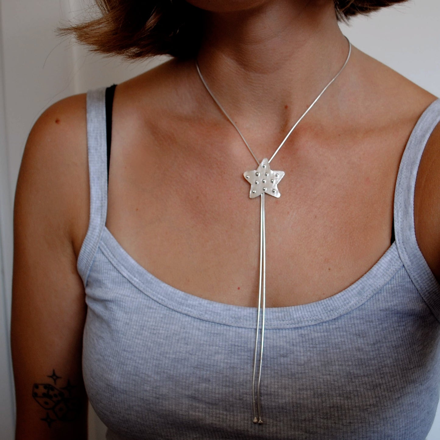Polka Dot Bolo Tie
