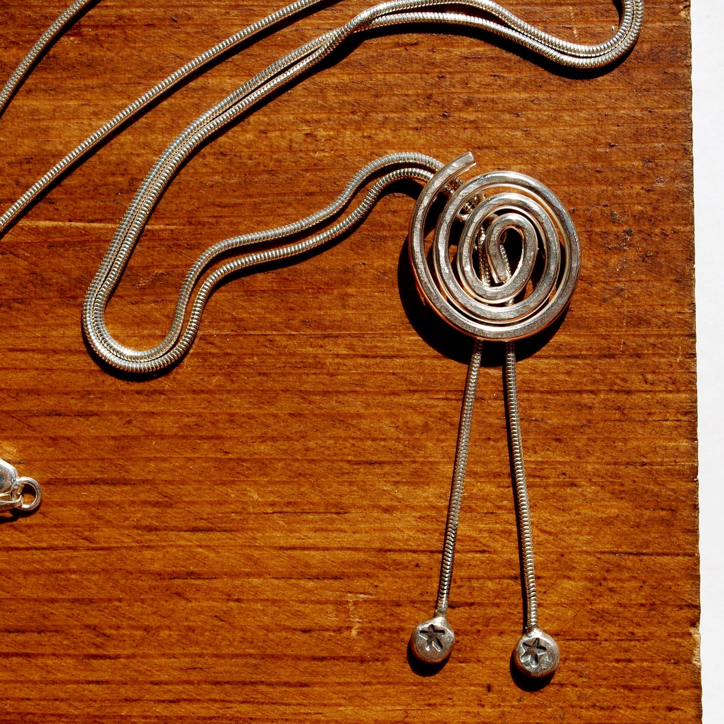 Spiral Bolo Tie