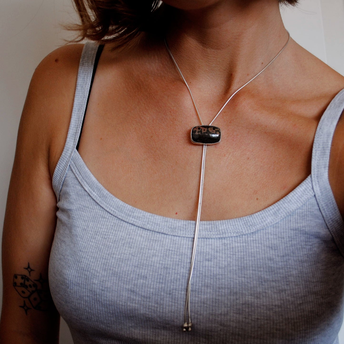 Ocean Jasper Bolo Tie I