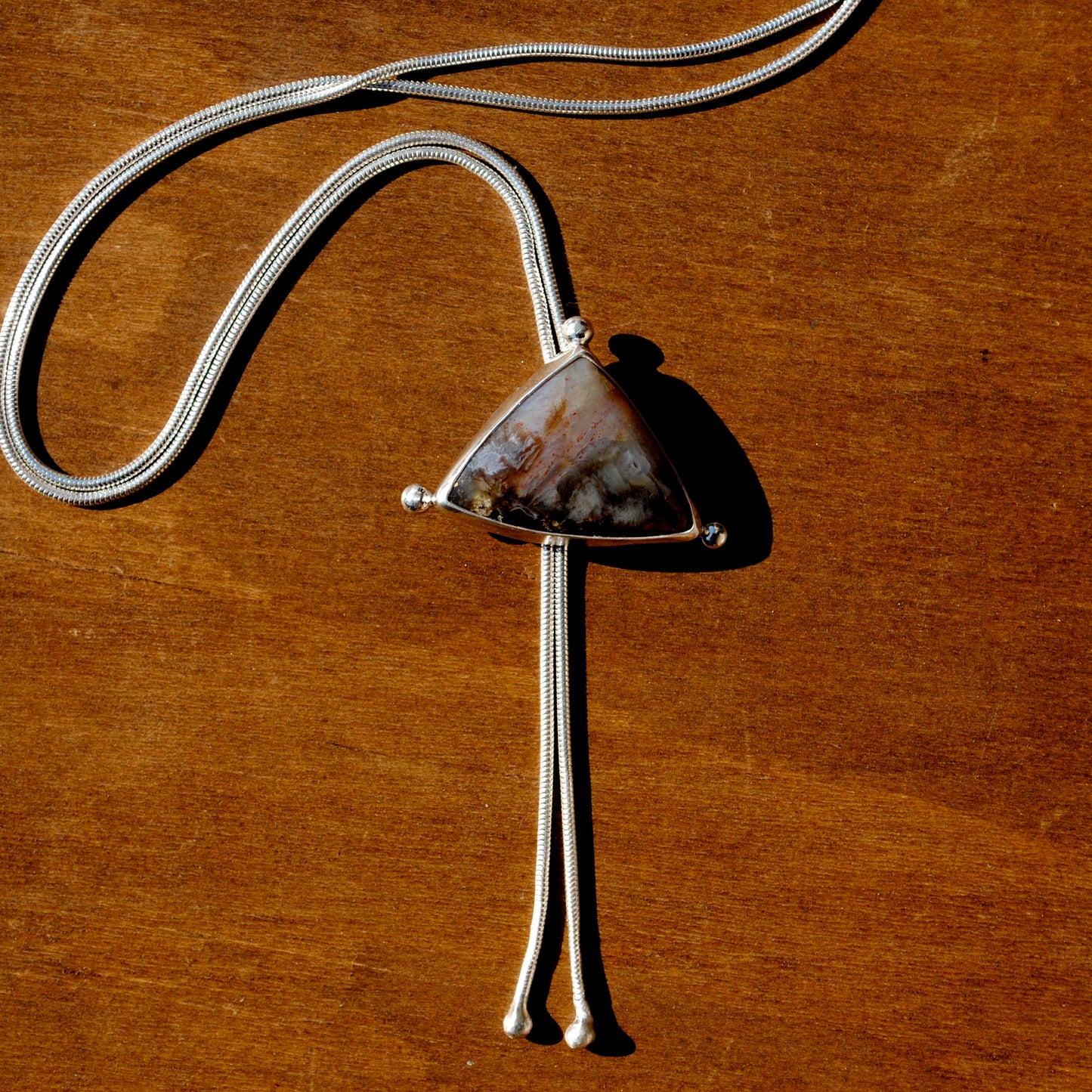 Agate Bolo Tie