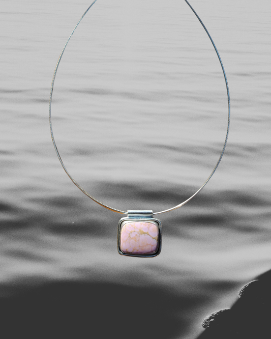 Phosphosiderite Necklace