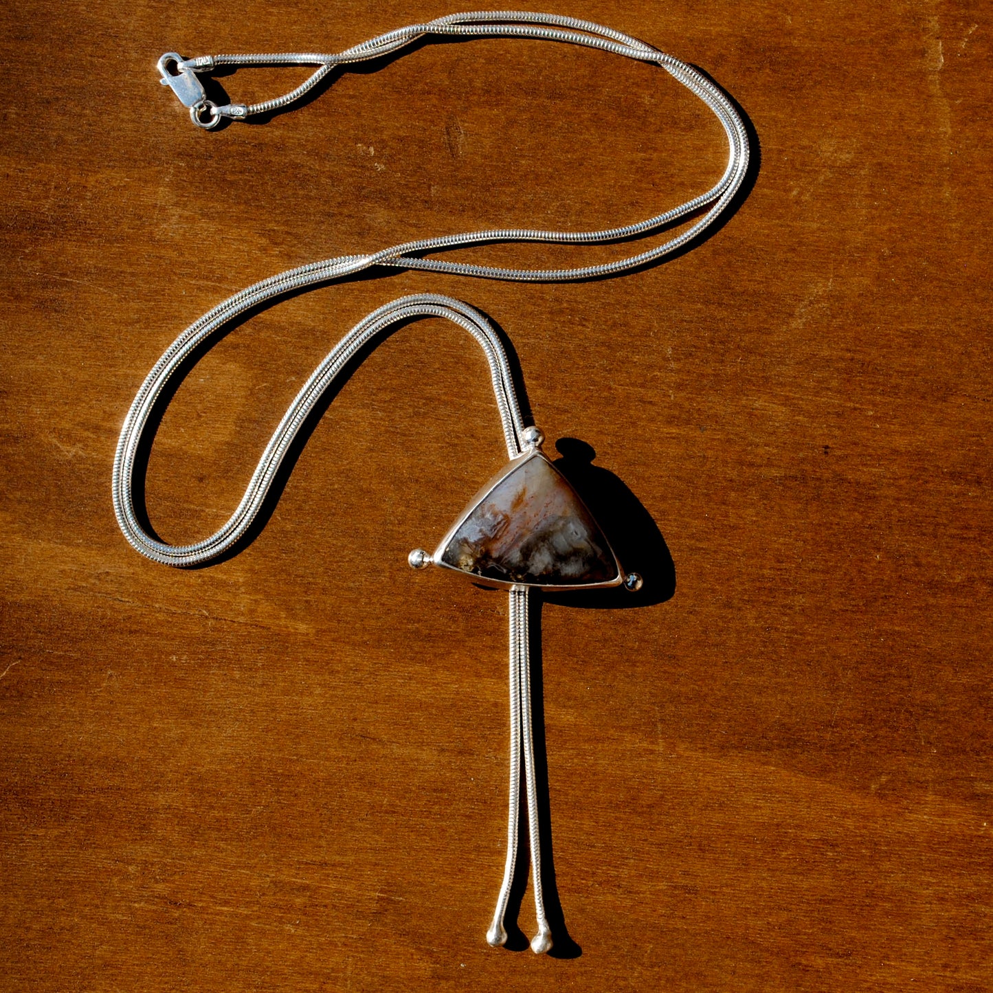 Agate Bolo Tie