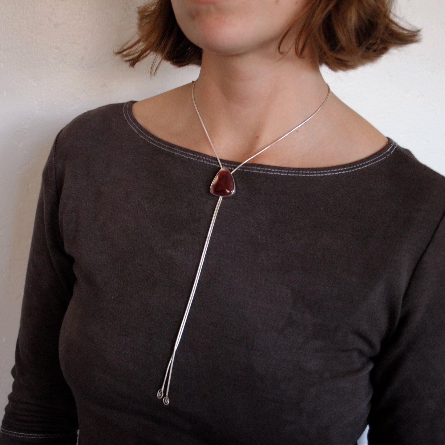 Sierra Madre Agate Bolo Tie