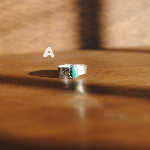 Turquoise Pinky Rings