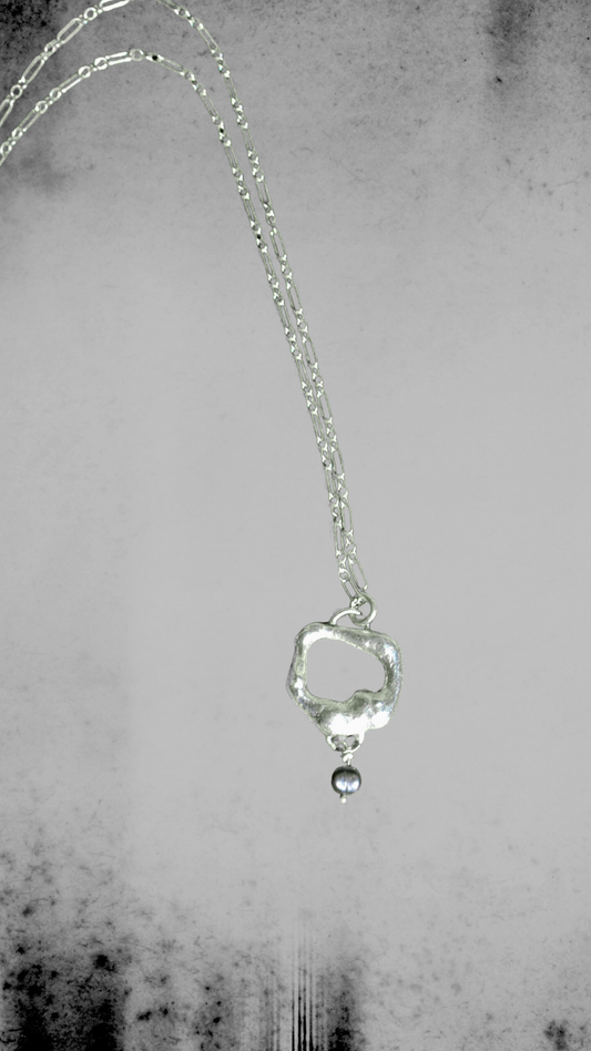 Liana Pearl Drop Necklace